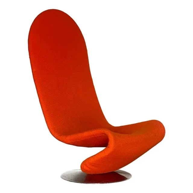 1-2-3 Series Highback Chair by Verner Panton for Fritz Hansen, 1970s