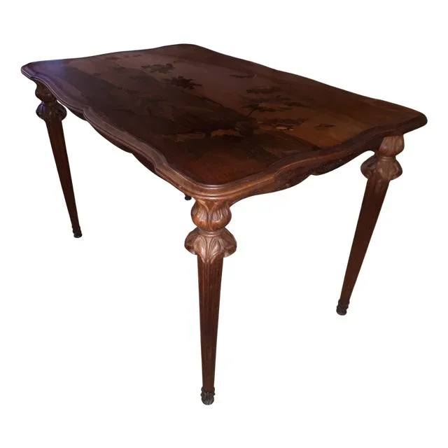 Antique Art Nouveau Desk, 1890s