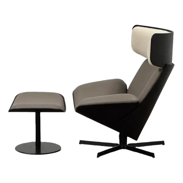 B&B Italia Almora Chair and Ottoman