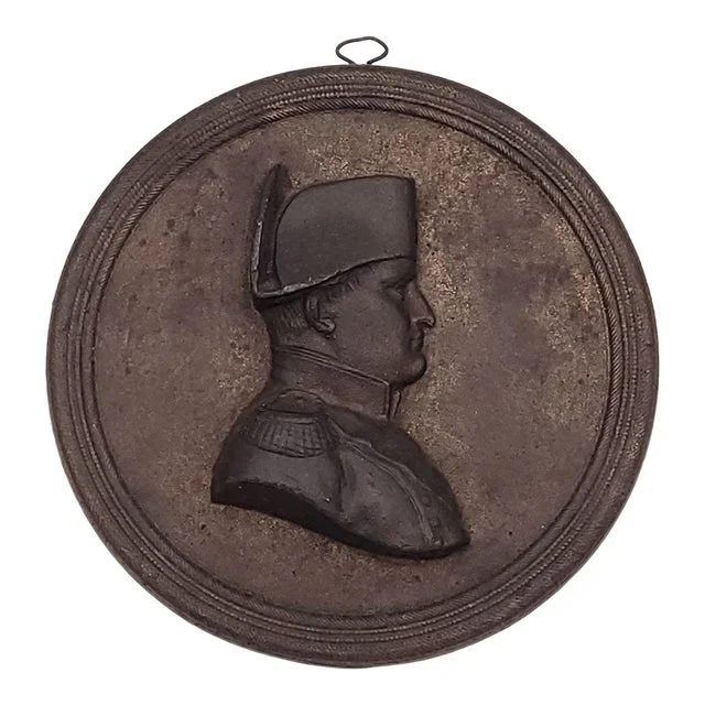Bronze Plaque of Napoleon, France Circa 1900