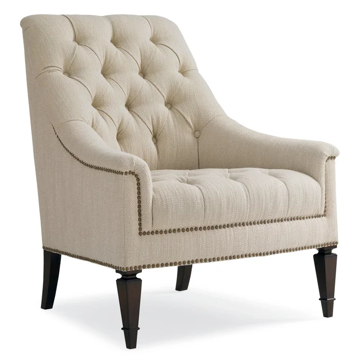 Caracole Elegance by Schnadig Tufted Accent Chair