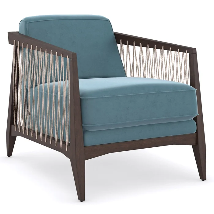 Caracole Upholstery Rope Me In Chair