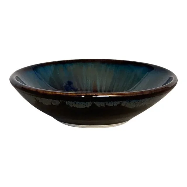Ceramic Tray With “Burst” Reactive Glaze