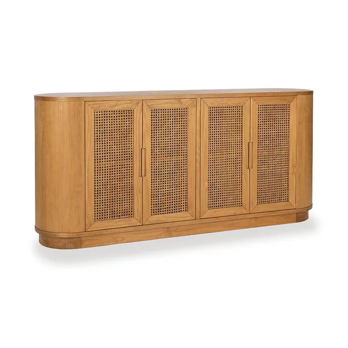 Classic Home – Adelheid Pine Wood Sideboard Buffet – Natural – 52004199