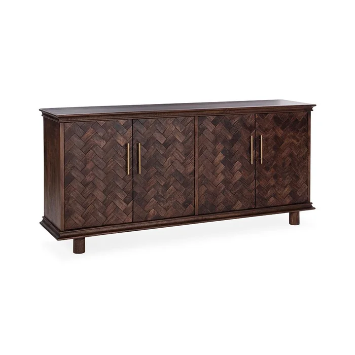 Classic Home – Shira Mango Wood Sideboard Buffet – Kona Brown – 52010984
