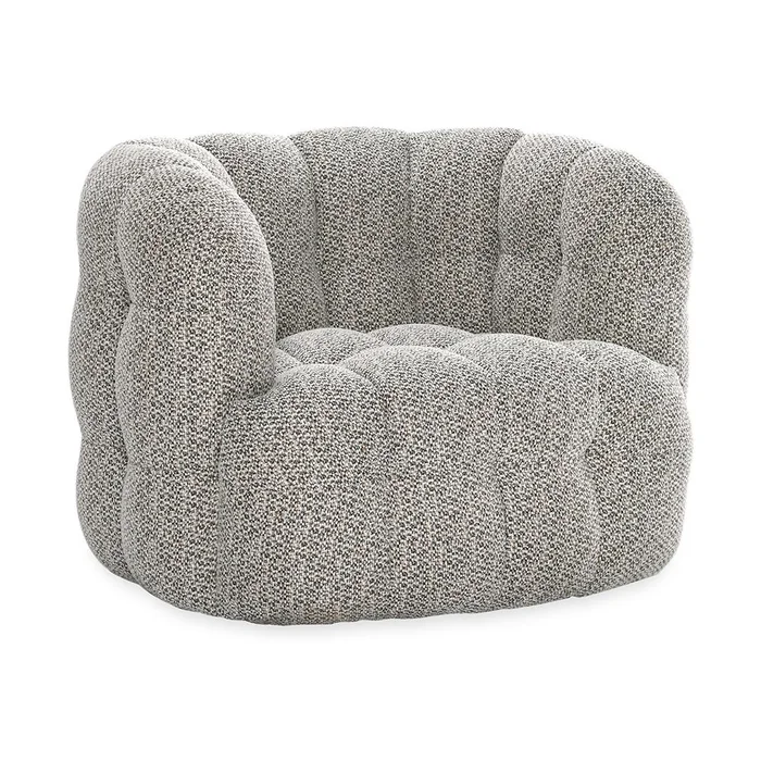 Classic Home – Walter Upholstered Fabric Swivel Accent Chair – Gray – 53051706