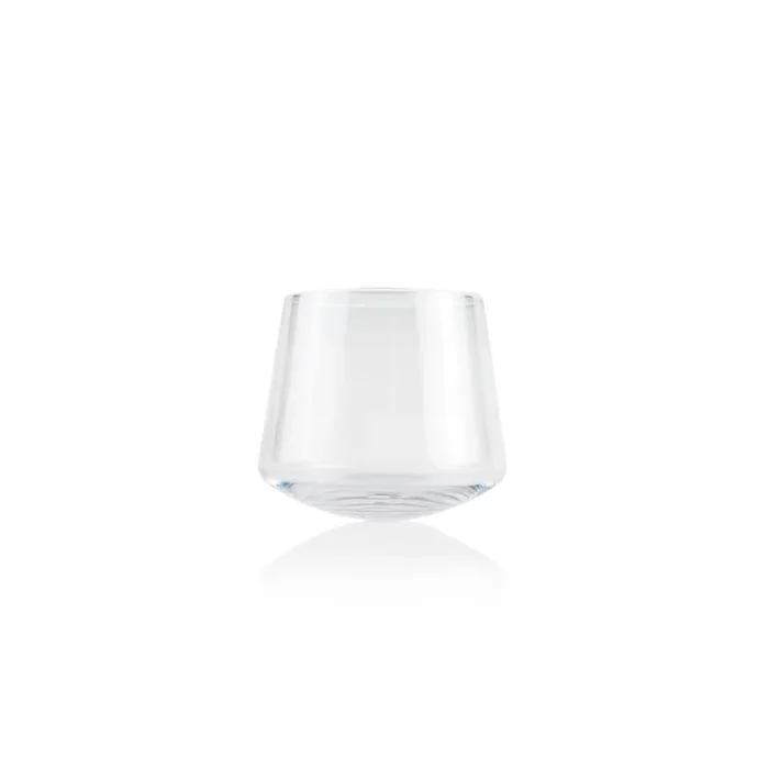 Clear Spin Stemless Wine Glass