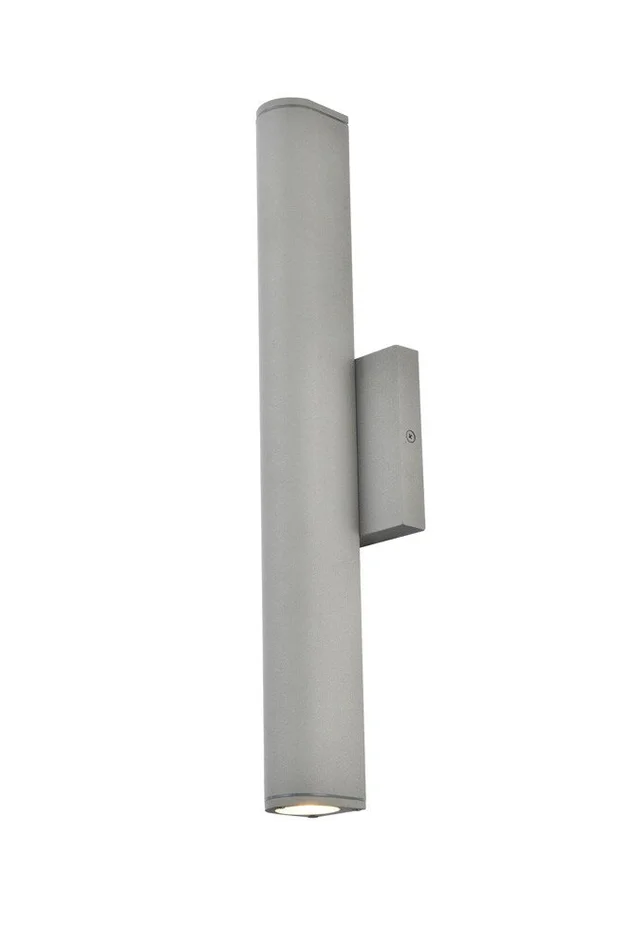 Elegant Furniture & Lighting – Raine Integrated LED wall sconce in silver – LDOD4008S