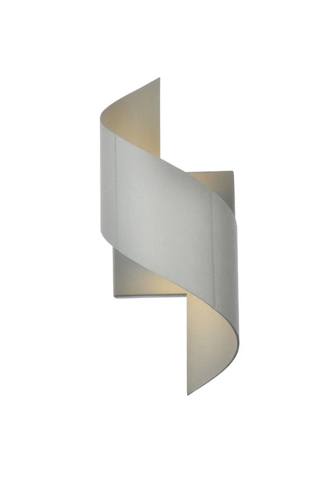 Elegant Furniture & Lighting – Raine Integrated LED wall sconce in silver – LDOD4034S