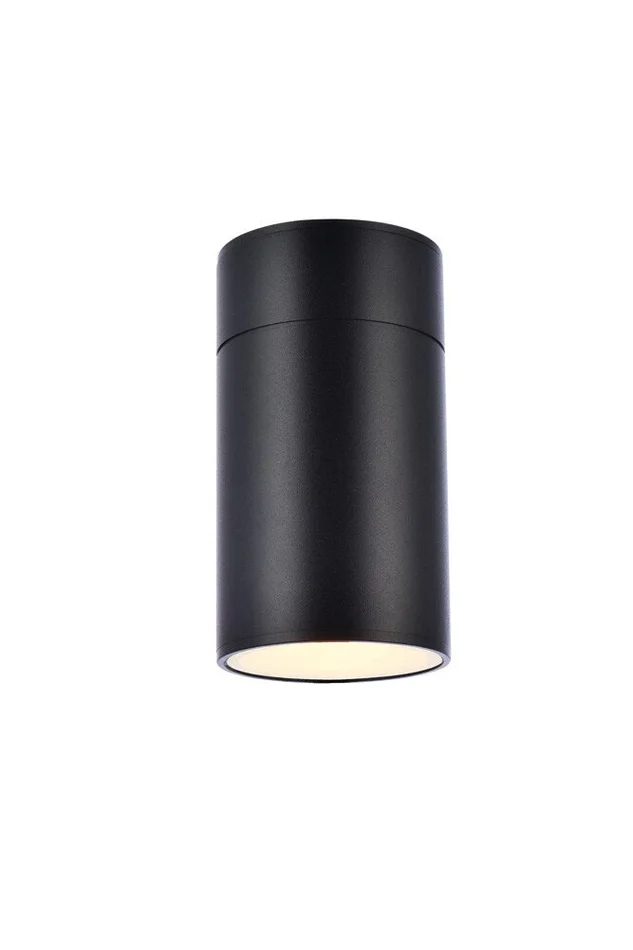 Elegant Furniture & Lighting – Raine Outdoor Wall in black – LDOD4039BK