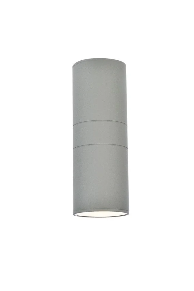Elegant Furniture & Lighting – Raine Outdoor Wall in silver – LDOD4040S