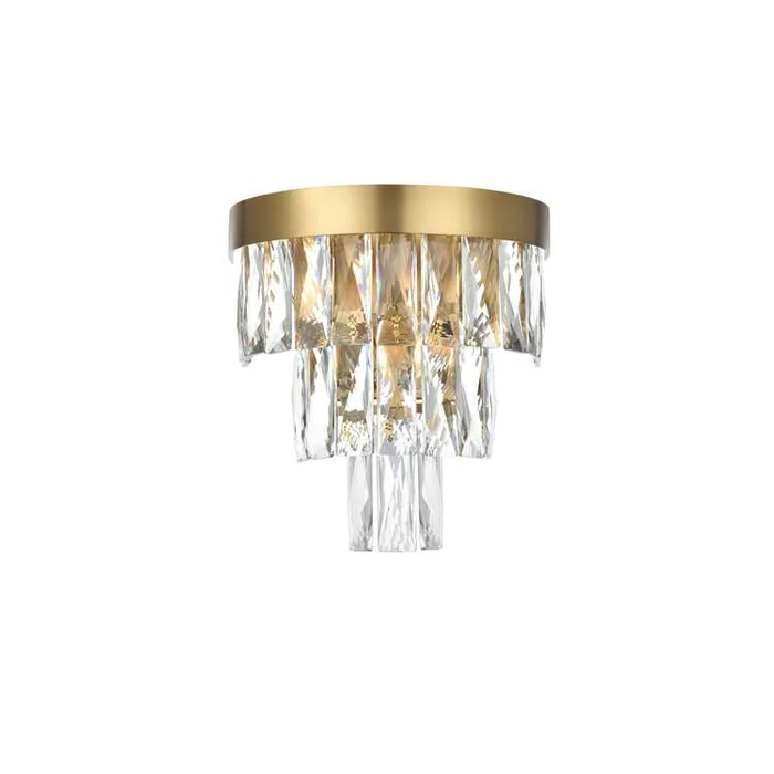 Elegant Lighting Josephine 10 inch Wall Sconce in Satin Gold