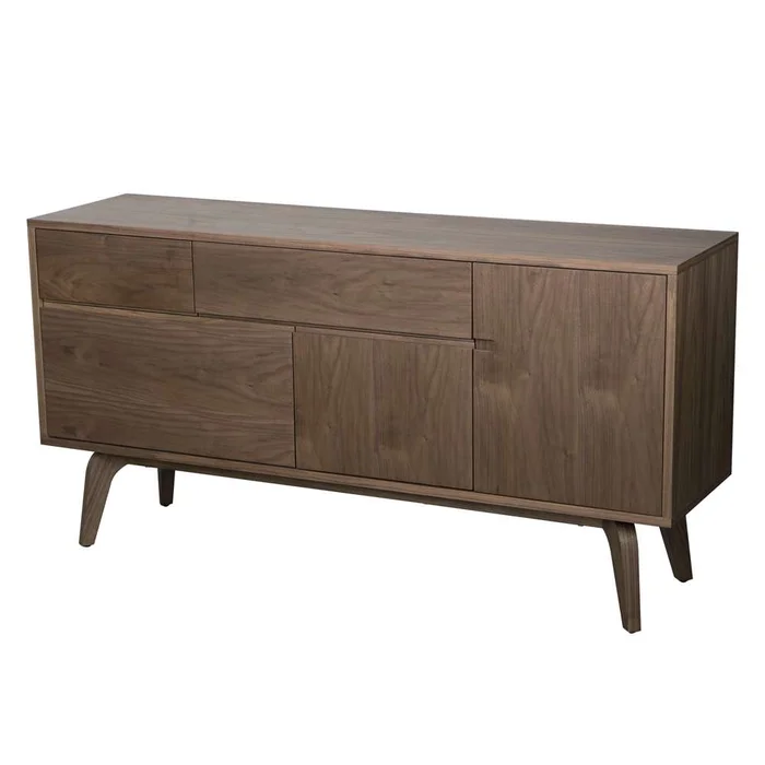Euro Style – Lawrence 59in Sideboard in American Walnut – 38936WAL