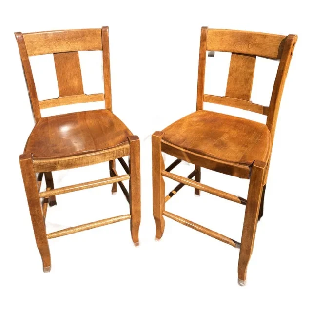 Farmhouse Counter Stools – Set of 2