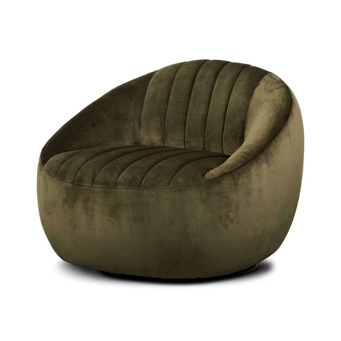 Four Hands – Audie Swivel Chair – Surrey Olive – 226408-007