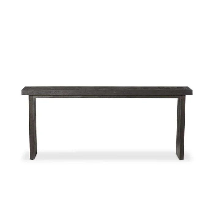 Four Hands – Bennett – Warby Console Table – Worn Black Oak – 235177-003