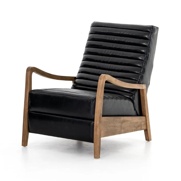 Four Hands – Chance Recliner-Dakota Black – CKEN-17371-849