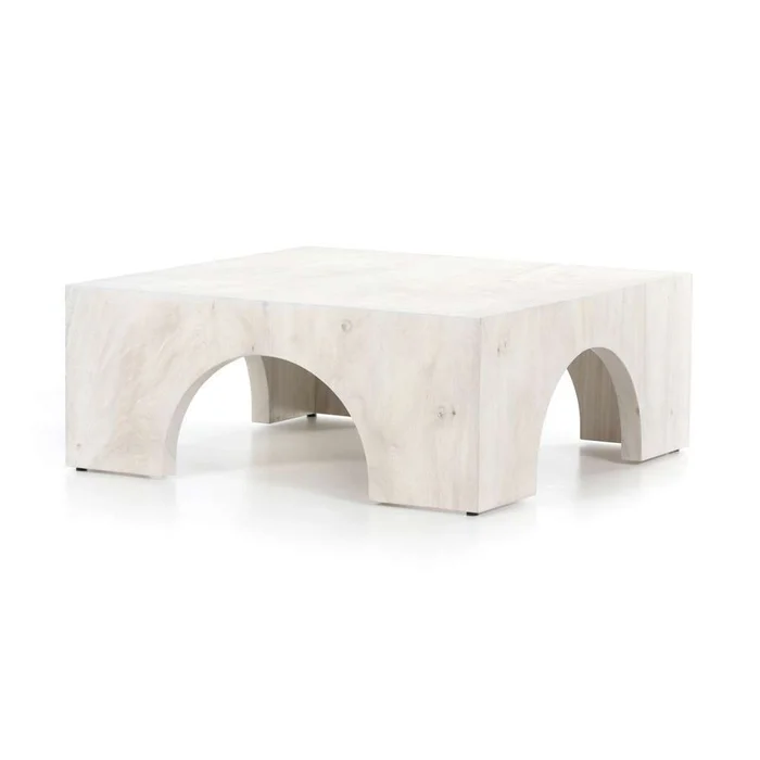 Four Hands – Fausto Coffee Table – Bleached Guanacaste – 226624-001