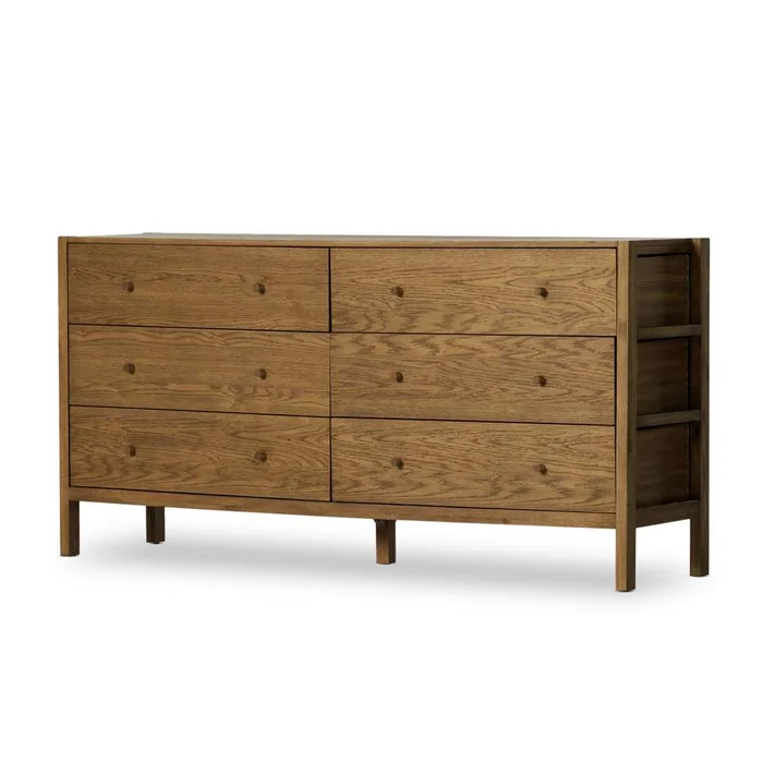 Four Hands – Haiden – Meadow 6 Drawer Dresser-Tawny Oak – 229565-004