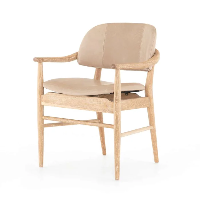 Four Hands – Josie Dining Chair – Vintage White Wash – 224385-008