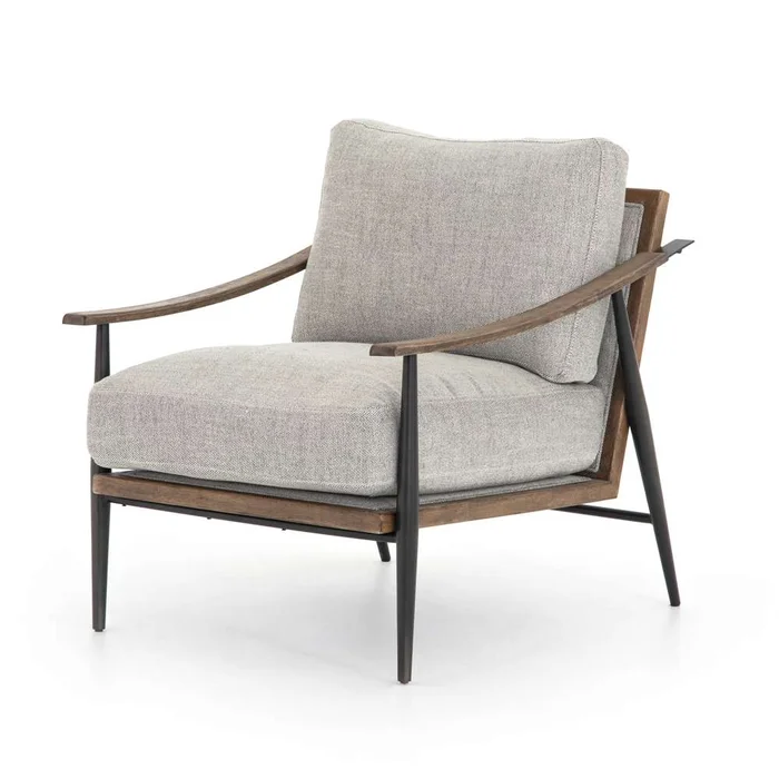 Four Hands – Kennedy Chair – Gabardine Grey – 100970-004