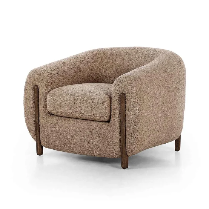 Four Hands – Lyla Chair – Sheepskin Camel – 108950-018