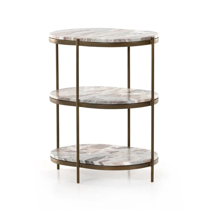 Four Hands – Marlow – Felix Oval Nightstand – Canyon – 106574-006