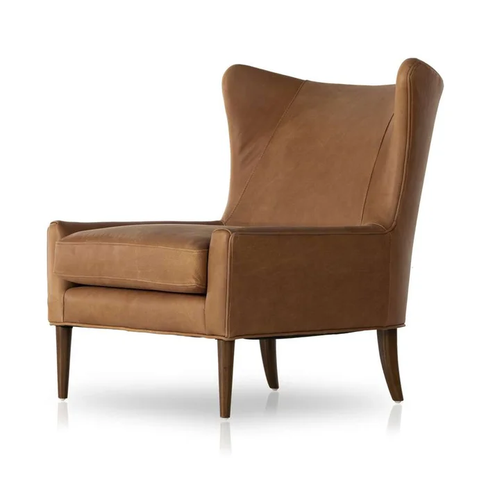 Four Hands – Marlow Wing Chair – Palermo Cognac – 106148-012