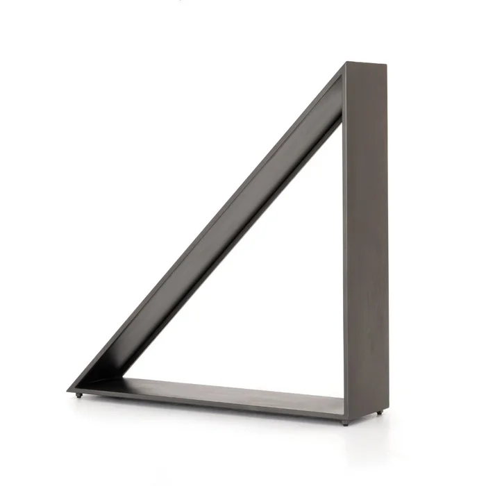 Four Hands – Nero Firewood Storage-Coated Gunmetal – IELE-125