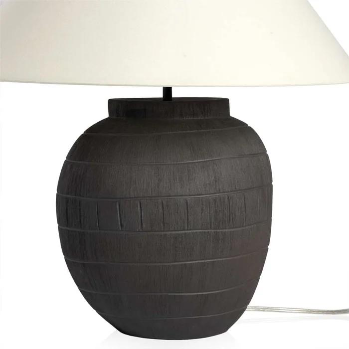 Four Hands – Ryker – Muji Table Lamp – Ivory Linen – 232315-002