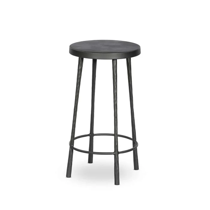 Four Hands – Westwood Counter Stool – Hammered Gunmetal – 106393-009