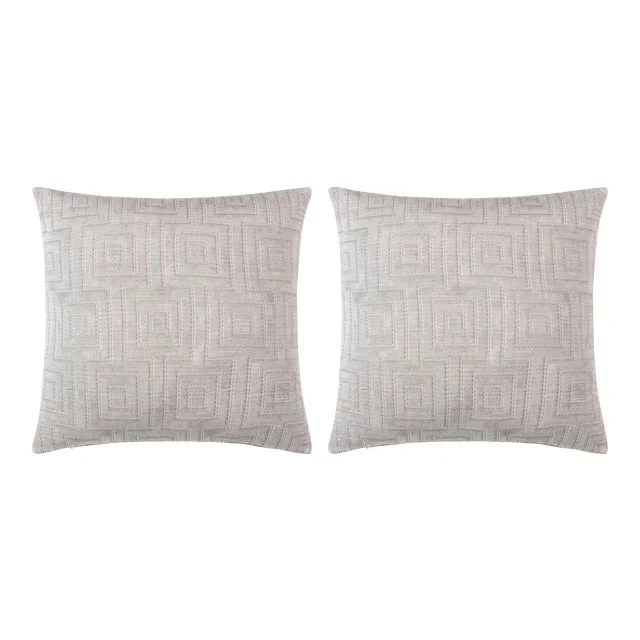 Grecia Euro Sham – a Pair