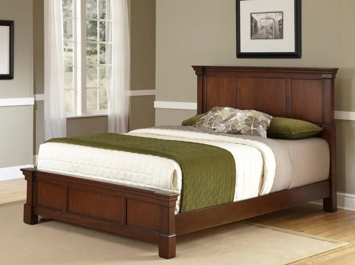 Homestyles Furniture – Aspen Brown King Bed – 5520-600