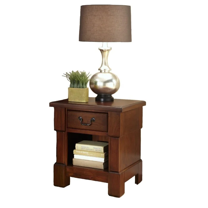 Homestyles Furniture – Aspen Brown Nightstand – 5520-42