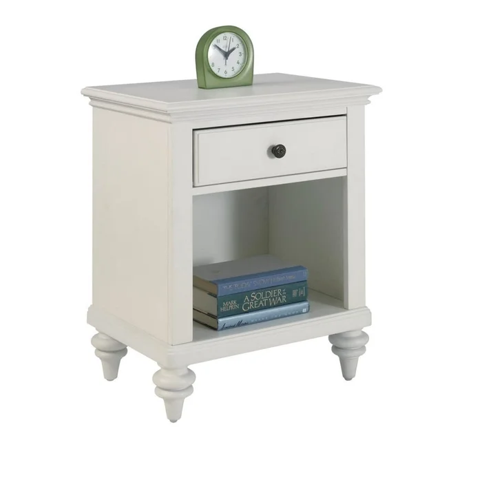 Homestyles Furniture – Bermuda White Nightstand – 5543-42