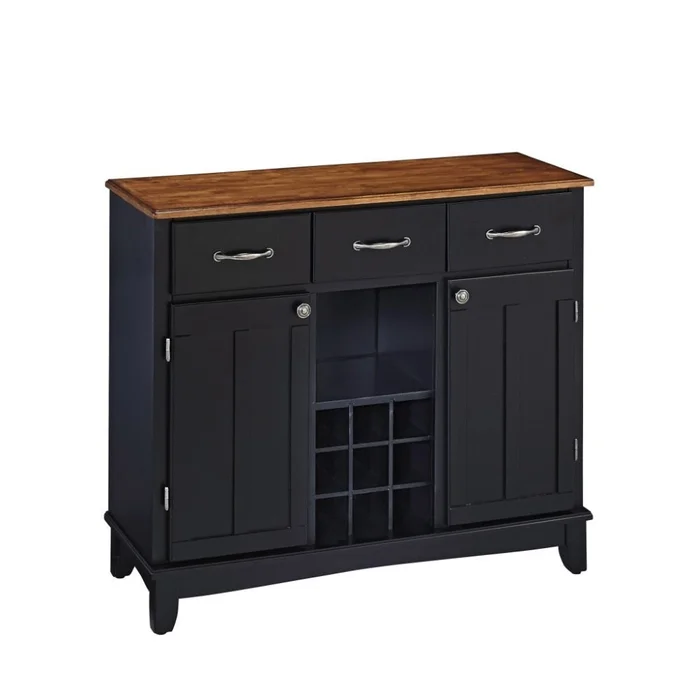 Homestyles Furniture – Buffet of Buffets Black Server – 5100-0046