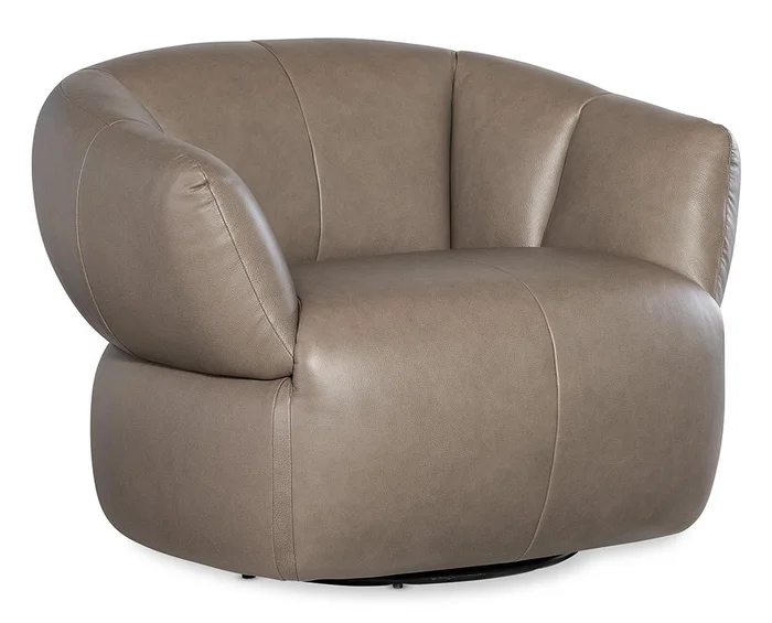 Hooker Furniture – Aria Swivel Chair in Brown – CC409-SW-082