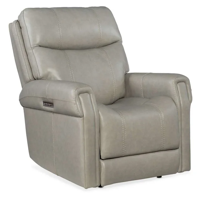 Hooker Furniture – Carroll Power Recliner with Power Headrest and Lumbar – RC603-PHZL-091