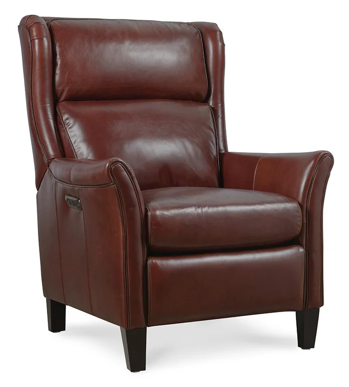 Hooker Furniture – Henley Power Recliner with Power Headrest in Red – RC826-PH-054
