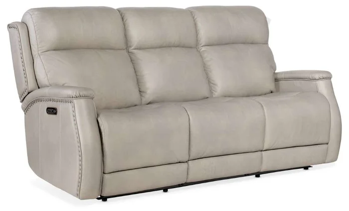 Hooker Furniture – Rhea Zero Gravity Power Recline Sofa with Power Headrest – SS703-PHZ3-091