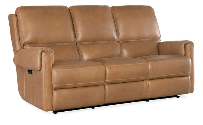 Hooker Furniture – Somers Power Sofa w/Power Headrest – SS718-PHZ3-080