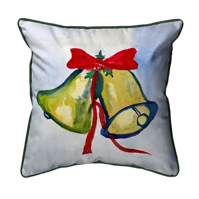 Large Outdoor Pillows, Machine Washable, Fade Resistant, Corded Design