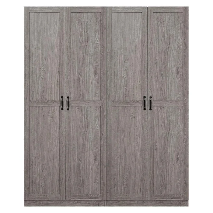 Manhattan Comfort – Cornelia Storage Closet 2.0 in Grey – Set of 2 – 2-3BC-GY