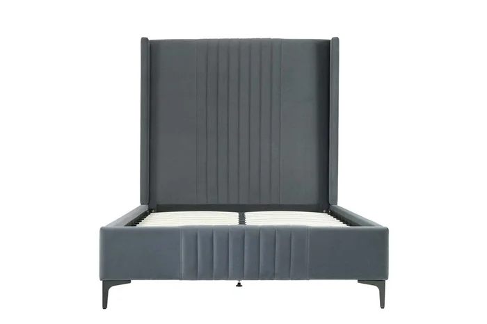 Manhattan Comfort – Promenade 48in Bed in Grey – BD010-48-GY