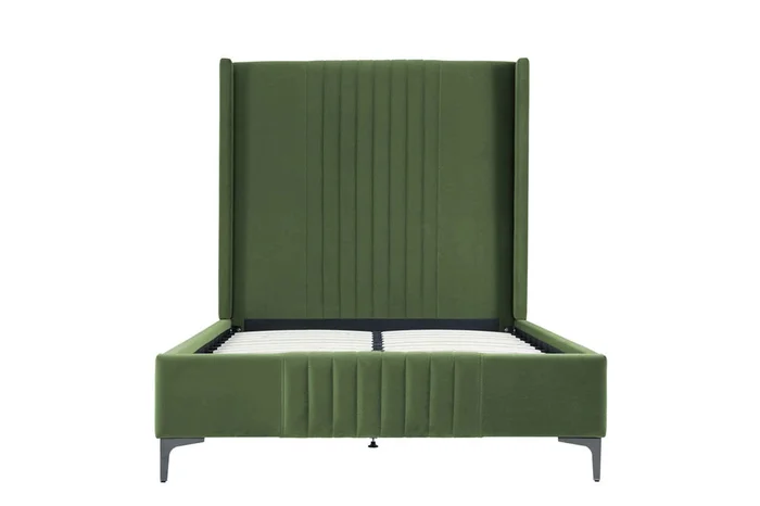 Manhattan Comfort – Promenade 48in Bed in Moss Green – BD010-48-MG
