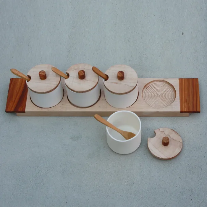 Maple Condiment Set