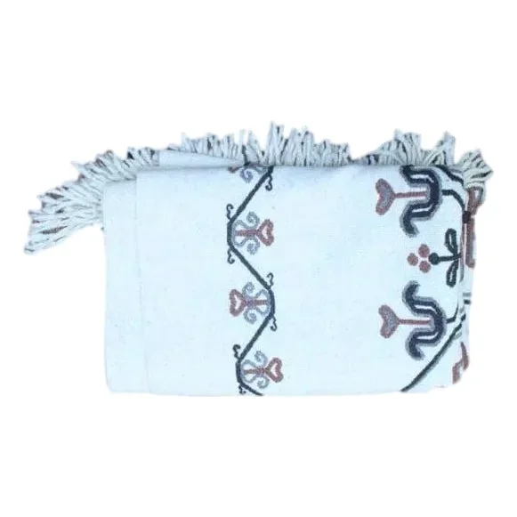 Mazahua Handwoven Tablerunner – Traditional Mexican Textile