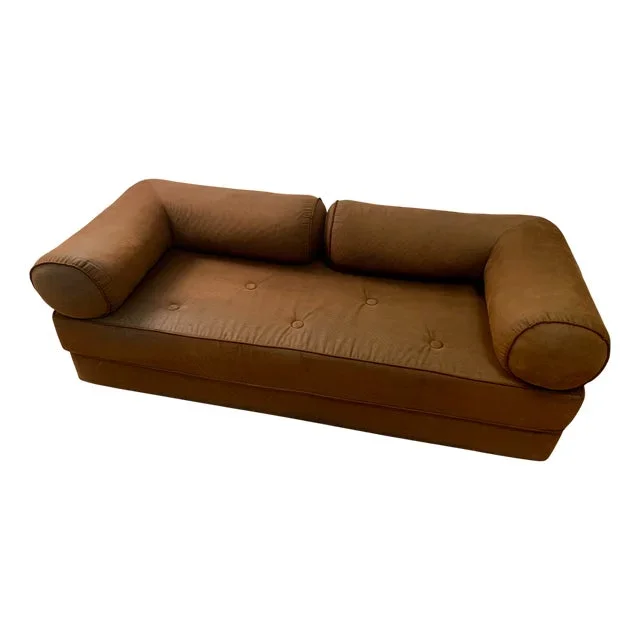Mid-Century Corduroy Daybed, 1970s