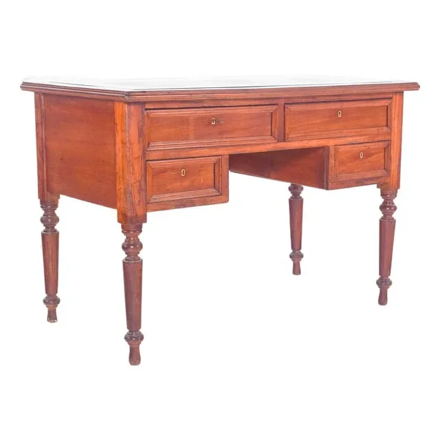 Mid-Century Portuguese Romantic Desk, 1890s