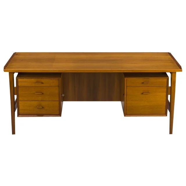 Model 207 Desk in Teak by Arne Vodder for Sibast, 1960s